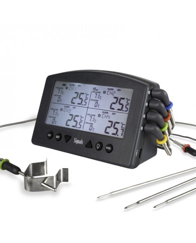 Signals 4 Channel WiFi & Bluetooth Thermometer 825-050