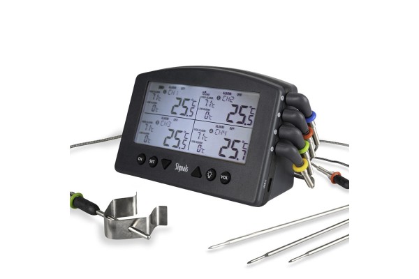 Signals 4 Channel WiFi & Bluetooth Thermometer 825-050