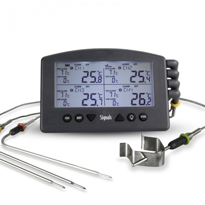 Signals 4 Channel WiFi & Bluetooth Thermometer