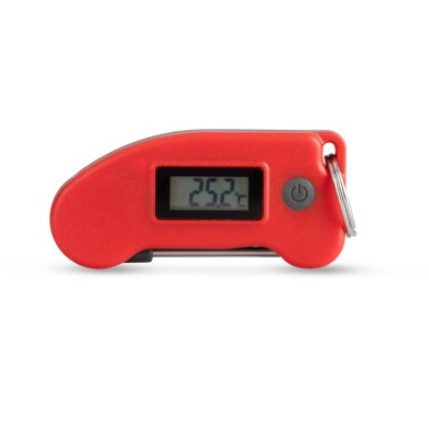 810-744 Keyring thermometer - Red