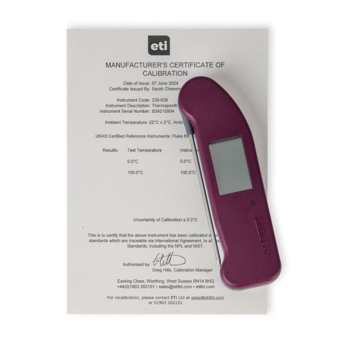 235-647 Thermapen ONE Cherry