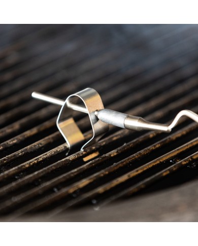 Spare Air Probe Clip for Perfect BBQ and Oven Temperature Monitoring Spare Air Probe Clip for Perfect BBQ and Oven Temperature Monitoring