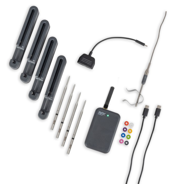 RFX Wireless Thermometer Kit | Monitor Meat Remotely