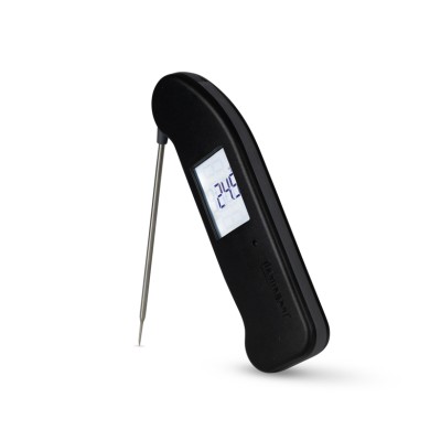 Black Thermapen ONE & BBQ Magnet | The Essential Grilling Duo Black Thermapen ONE & BBQ Magnet | The Essential Grilling Duo