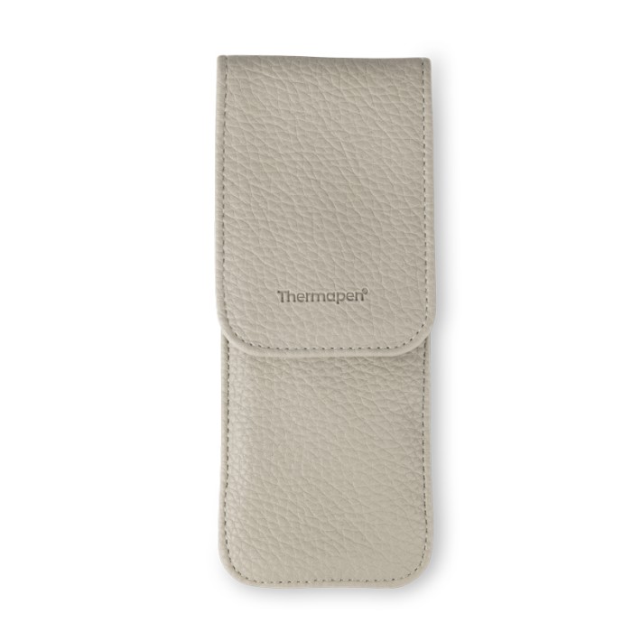 Thermapen Cool Beige Accessory Kit | Premium Faux Leather Holster Thermapen Cool Beige Accessory Kit | Premium Faux Leather Holster