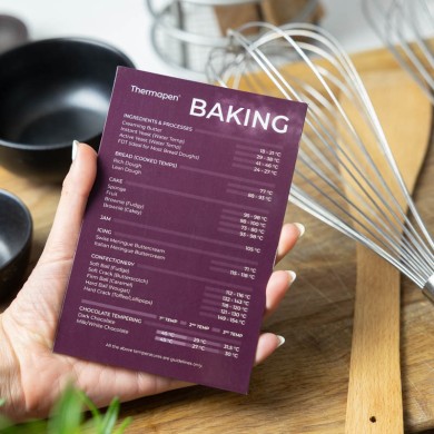 Thermapen Complete Cooking Temperature Guide Magnets | Roast, BBQ, & Baking