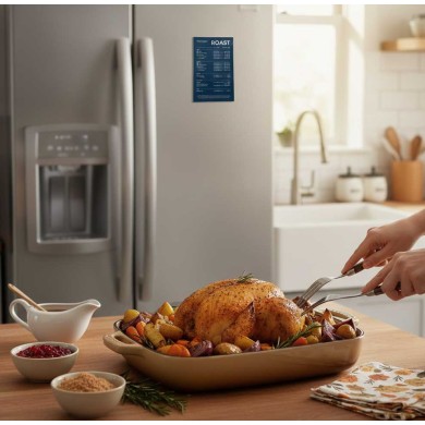 Thermapen Complete Cooking Temperature Guide Magnets | Roast, BBQ, & Baking