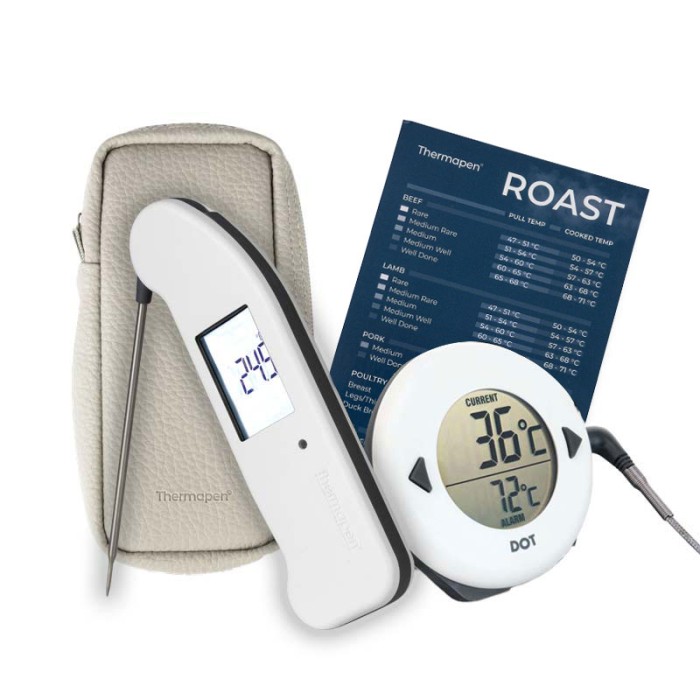 White Thermapen Set with DOT White Thermapen Set with DOT