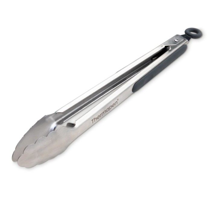 Thermapen | Grey Silicone & Stainless Steel Kitchen & BBQ Tongs Thermapen | Grey Silicone & Stainless Steel Kitchen & BBQ Tongs