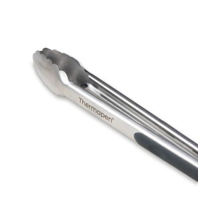 Thermapen | Grey Silicone & Stainless Steel Kitchen & BBQ Tongs Thermapen | Grey Silicone & Stainless Steel Kitchen & BBQ Tongs