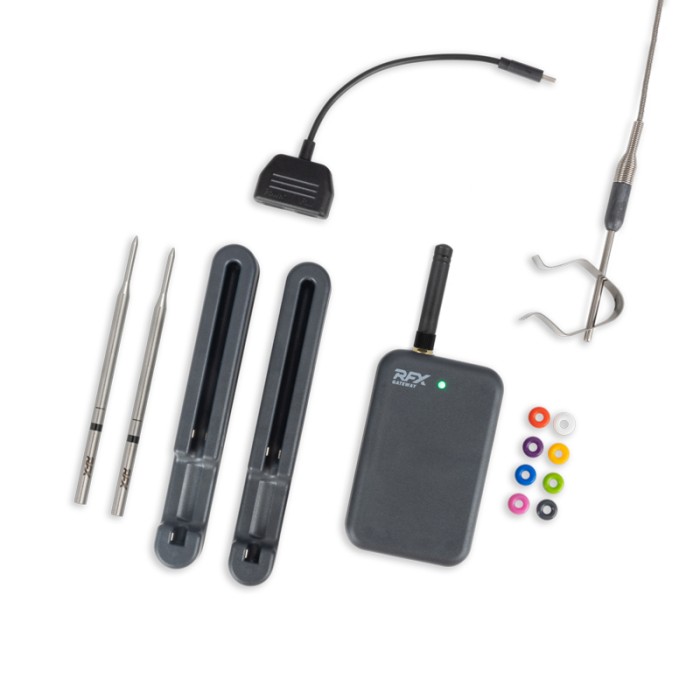RFX Wireless Thermometer Kit | Monitor Meat Remotely