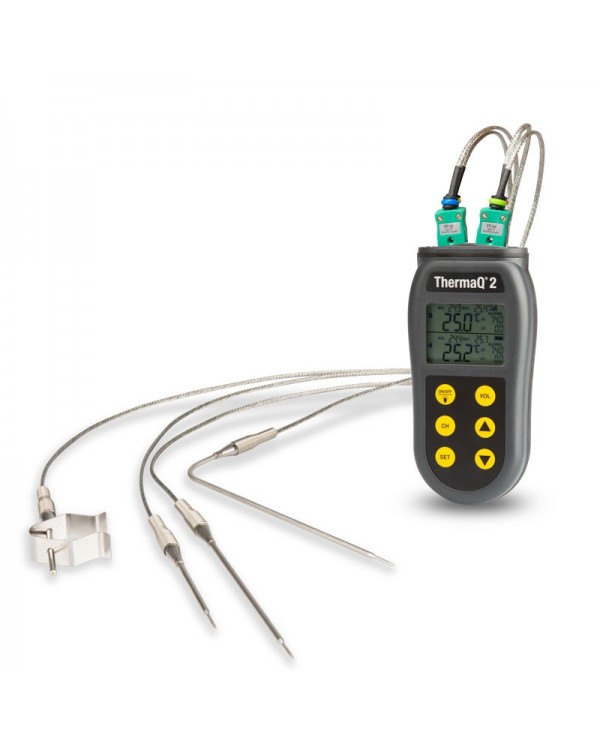 ThermaQ 2 four channel thermocouple thermometer ThermaQ 2 four channel thermocouple thermometer