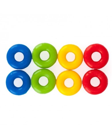 High Temperature Coloured silicone thermometer probe rings