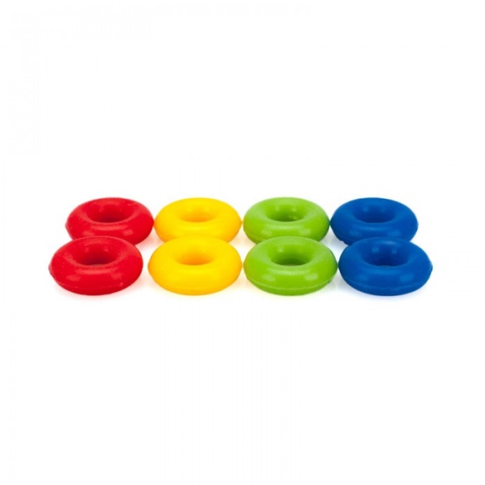 High Temperature Coloured silicone thermometer probe rings