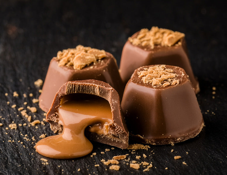 Edd Kimber's Salted Caramel Filled Chocolates
