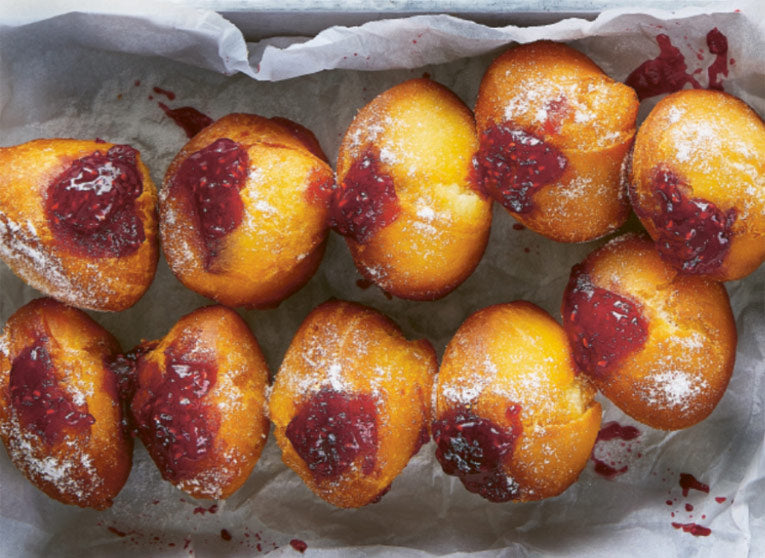 Gluten-Free Jam Doughnuts