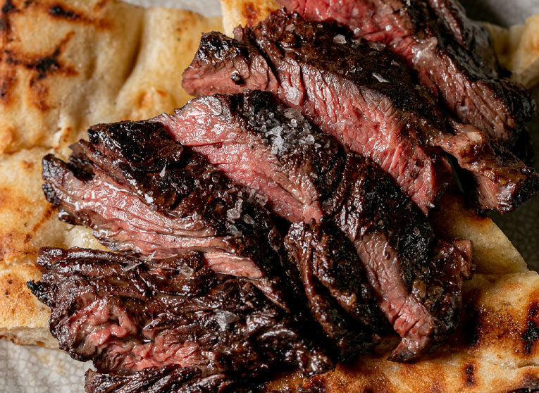 Grilled Steak Flatbreads