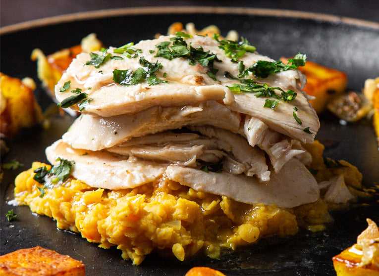 Chicken Dhal with Paneer