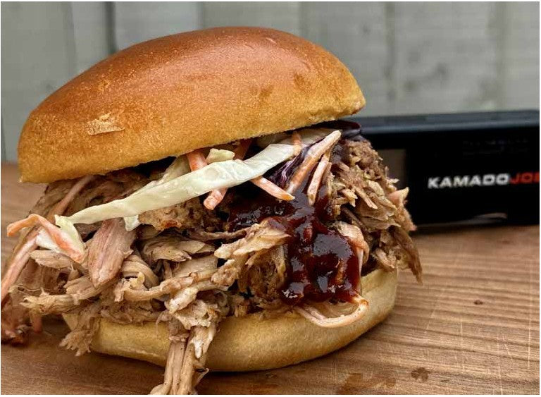BBQ Pulled Pork Buns with Slaw