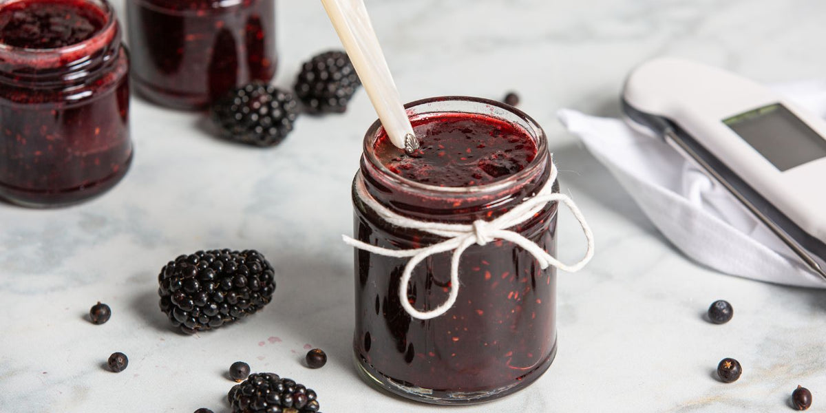 Mixed Berry Jam with Juniper & Lime