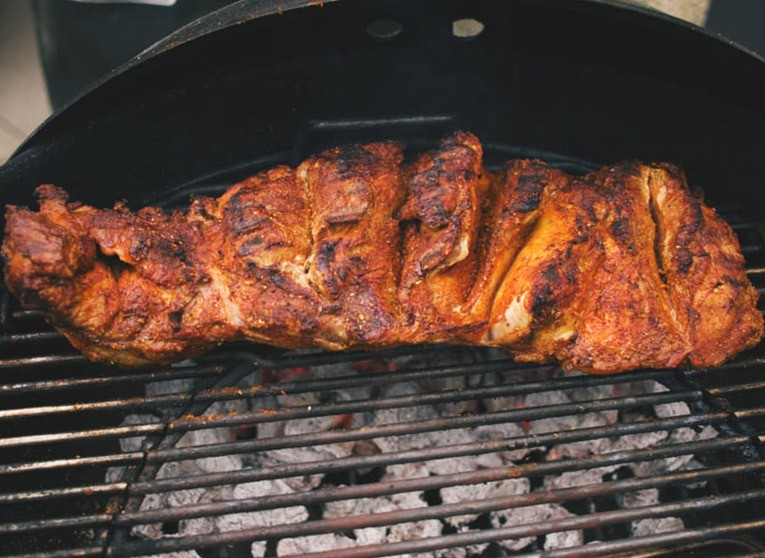 BBQ Butterfield Leg of Lamb with Moroccan Couscous