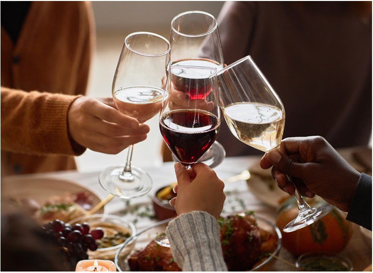 Wine Serving Temperatures — Red, White, Sparkling