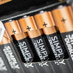 AA Duracell alkaline batteries - 6 pack