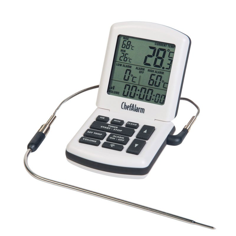 ChefAlarm® Kitchen Timer & Thermometer