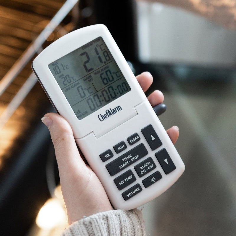 ChefAlarm® Kitchen Timer & Thermometer