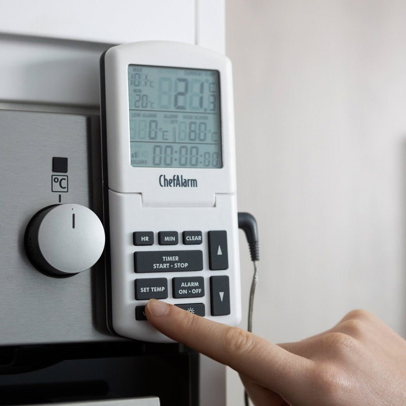 ChefAlarm® Kitchen Timer & Thermometer