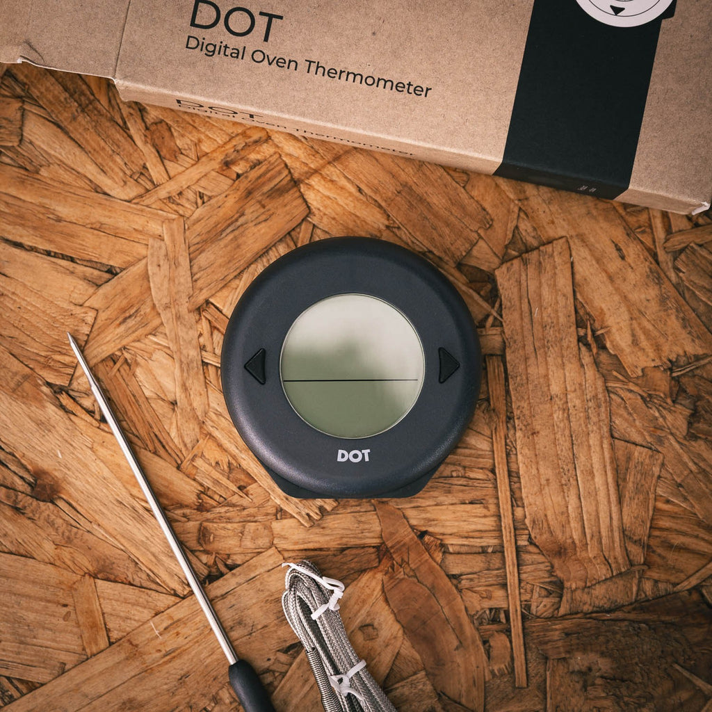 DOT Digital Thermometer - Charcoal Grey