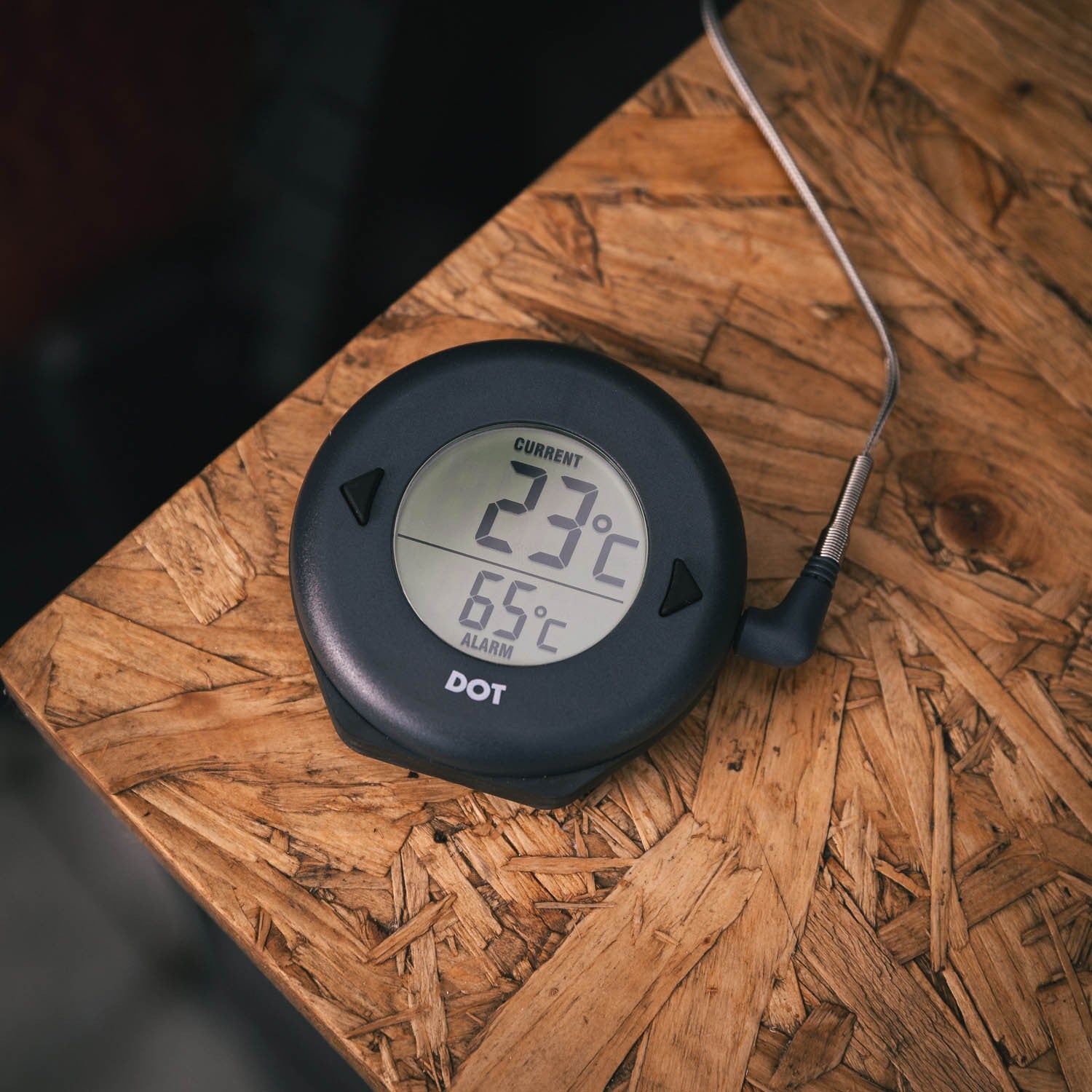 DOT Digital Thermometer - Charcoal Grey