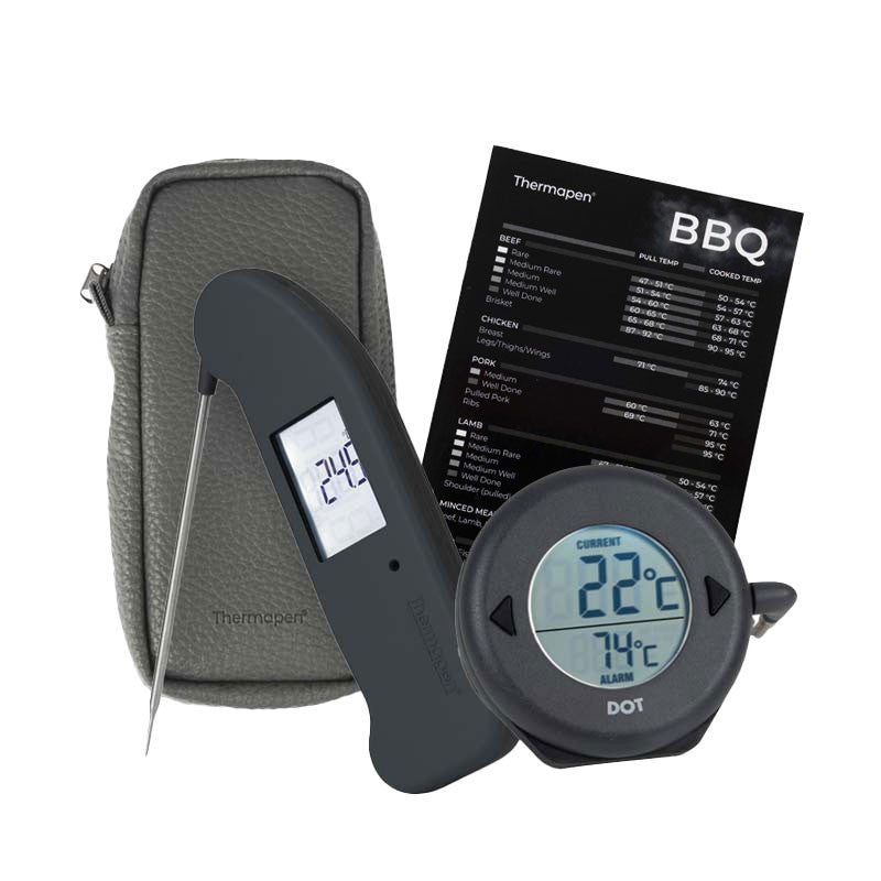 Charcoal Thermapen® ONE Set with DOT