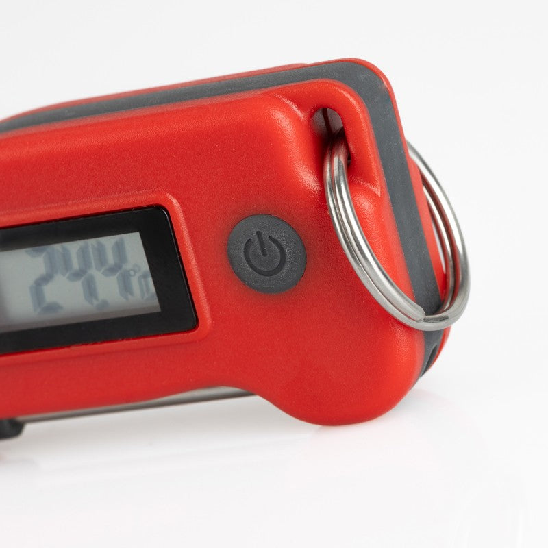 Keyring Thermometer - Red