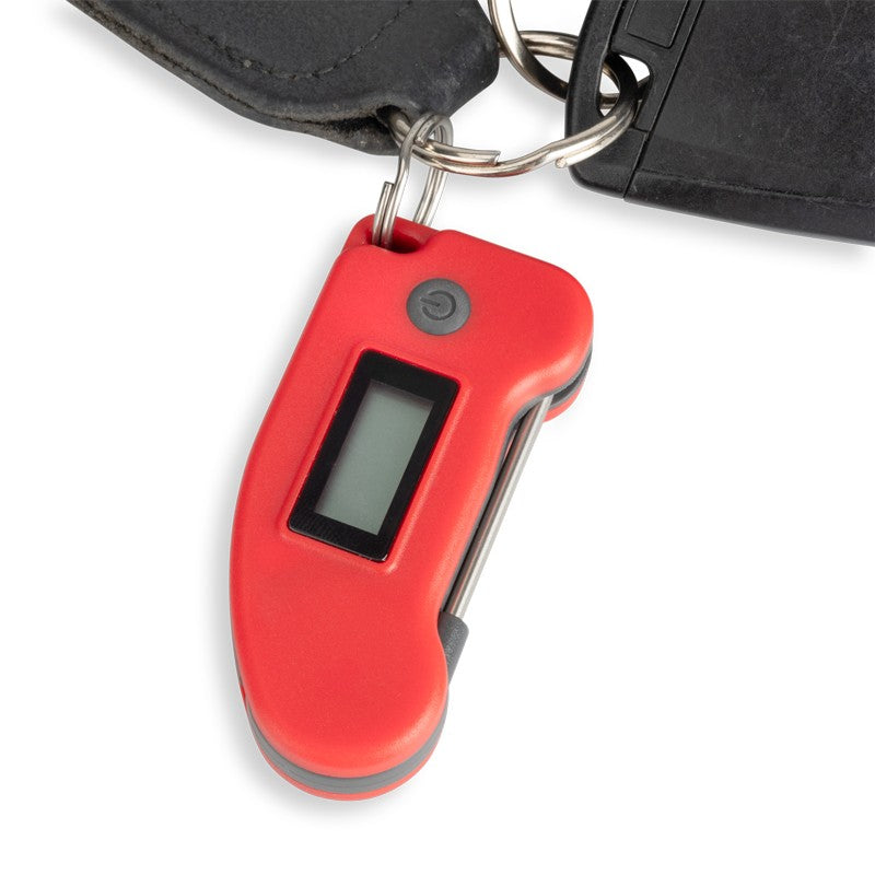 Keyring Thermometer - Red