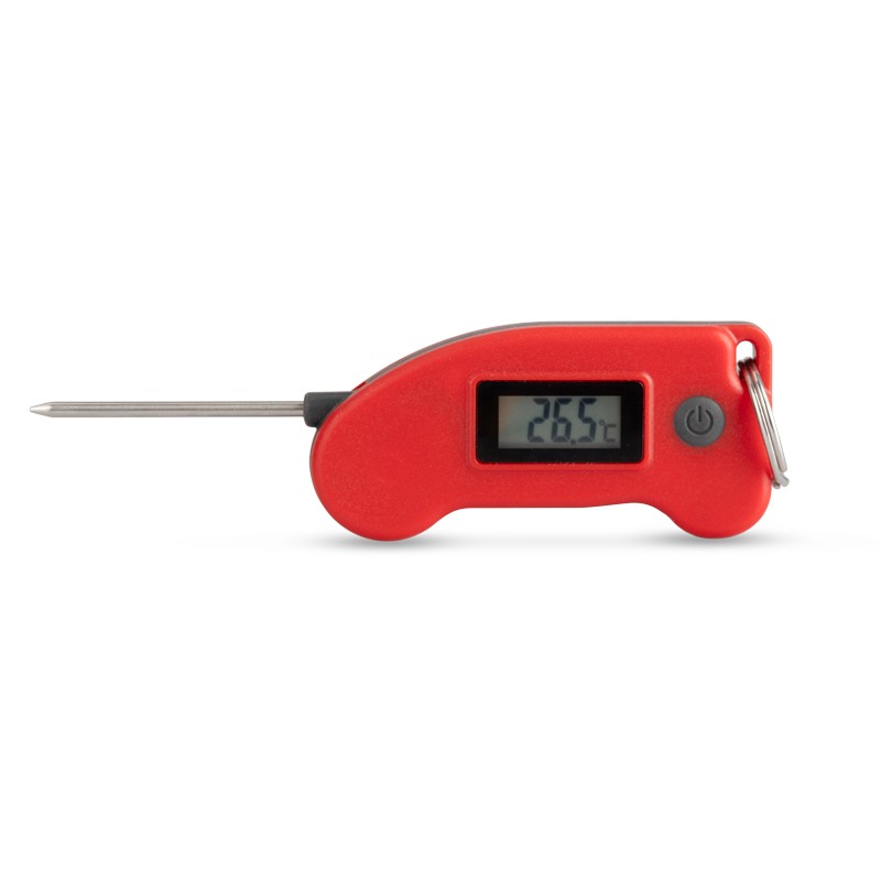 Keyring Thermometer - Red