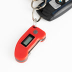 Keyring Thermometer - Red