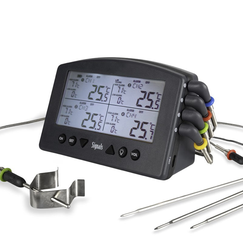 Signals 4 Channel Wi-Fi & Bluetooth Thermometer