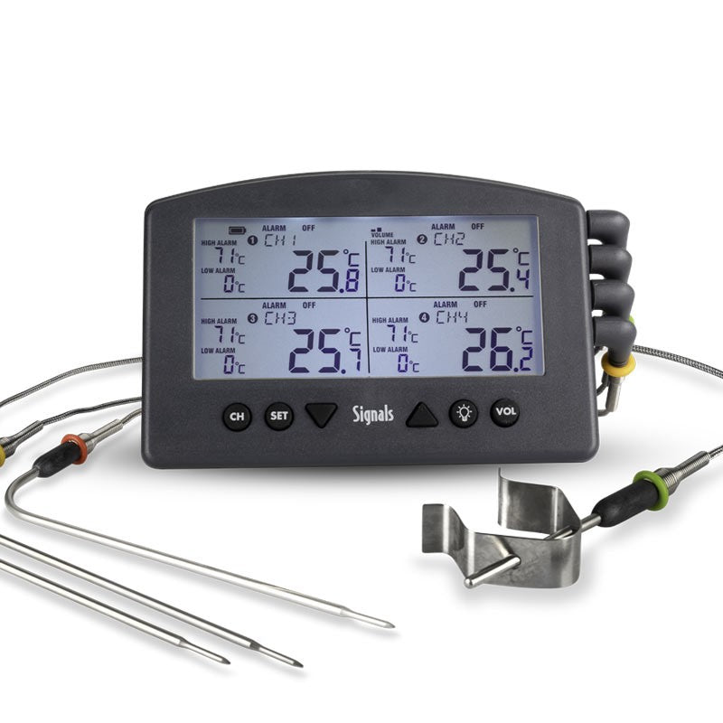 Signals 4 Channel Wi-Fi & Bluetooth Thermometer