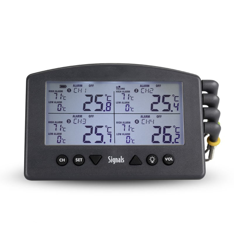 Signals 4 Channel Wi-Fi & Bluetooth Thermometer
