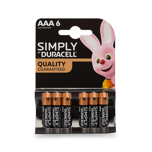 AAA Batteries - 6 pack