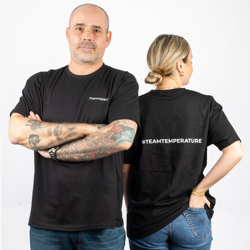 Thermapen Team Temperature T-Shirt - M - TeamTemperature T-Shirt 