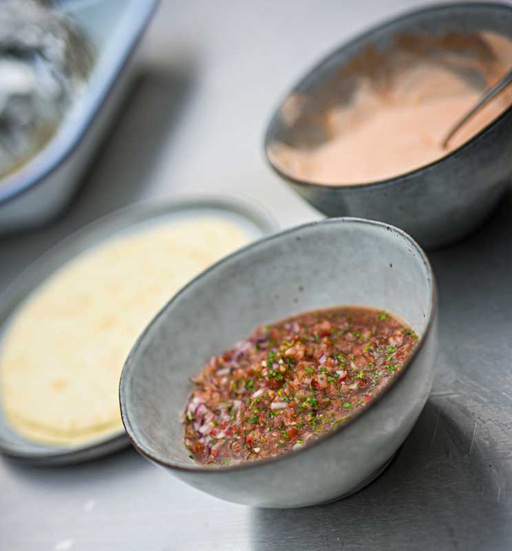 Salsa in a bowl