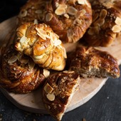 Who loved Bread Week on Bake Off? 🍞 Some amazing creations but a few fails that could’ve been saved by cooking to the right temp! 🔥 Here’s our fool proof cinnamon bun recipe—just follow the steps and use your Thermapen for perfect results every time. 
 
Dough Ingredients:

400g plain flour
50g sugar
1 tsp ground cardamom
7g instant yeast
½ tsp salt
240ml milk
56g unsalted butter

Filling:

Room temp butter (approx 20°C)
75g light brown sugar
1 tbsp cinnamon

Finish:

1 egg for glazing
Pearl sugar & flaked almonds

Method:
 
Preheat the oven to 170°C. 
 
Place all of the dry ingredients into a mixer. 
 
Warm the milk and melt the butter in the milk. Allow it to cool slightly so it’s lukewarm. Take a temperature reading using your Thermapen. The ideal temperature is 26°C. 
 
Add the milk and butter to the dry ingredients and mix on slow speed for around 8 minutes.
 
Take the dough from the mixer and place in an oiled bowl. Cover and leave to prove until doubled in size. 
 
Place the ingredients for the filling into a bowl and mix with a fork to create a smooth paste. Set aside at room temperature. 
 
Turn the dough onto a floured worktop and roll into a square measuring 35cm x 35cm. 
 
Spread the filling evenly over the surface of the dough with a pallet knife. Fold into thirds, like a letter, and roll out again to measure 35cm x 20cm. Cut into 2cm strips, approximately 20cm long. 
 
Twist the strips by gently holding each end and twisting and pulling gently until almost doubled in length. Wrap the dough twice around two fingers and knot the dough. Place the twisted dough, with the loose facing piece downwards, on a tray with silicone paper. Repeat with the remaining strips. Cover and leave for a second prove at room temperature. 
 
When ready, gently glaze each bun and sprinkle with pearl sugar and flaked almonds. 
 
Place in the oven until they have reached an internal temperature of 87°C.

 #BakeOff #BreadWeek #CinnamonBuns #HomeBaking #BakingRecipe #Thermapen #CinnamonRolls #FoodThermometer