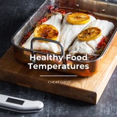 Taking your cooking in a healthier direction this January? We've got you covered 🥕Keep all your temperatures for a nutritious month on hand with this cheat sheet. 

#Thermapen #TeamTemperature #HealthyEating #CookingLovers #CookingTips #savethispost