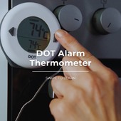 Everything you need to know about the DOT ⏰👉
 
This simple little alarm thermometer is the easiest way to monitor your food as it cooks.
 
Simply set your temperature and wait for it to sound 🔊
 
#Thermapen #TeamTemperature #CookingTips #CookingHacks #CookingLovers