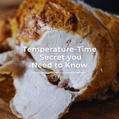 Did you know that cooking chicken to 75 °C and holding it there for 30 seconds is the same as cooking it to 65 °C for 10 minutes? 🤯
 
Getting a safe and juicy result from your cooking is actually all about temperature and time combinations. Factor in carryover cooking too, and you’ve got the recipe for perfectly done meat every time.
 
#Thermapen #TeamTemperature #ChickenLovers #CookingLovers