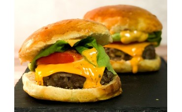 Homemade Burger Buns & Patties