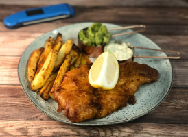 Beer-Battered Fish & Chips