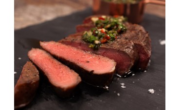 Sous Vide Fillet Steak with Chimichurri Sauce